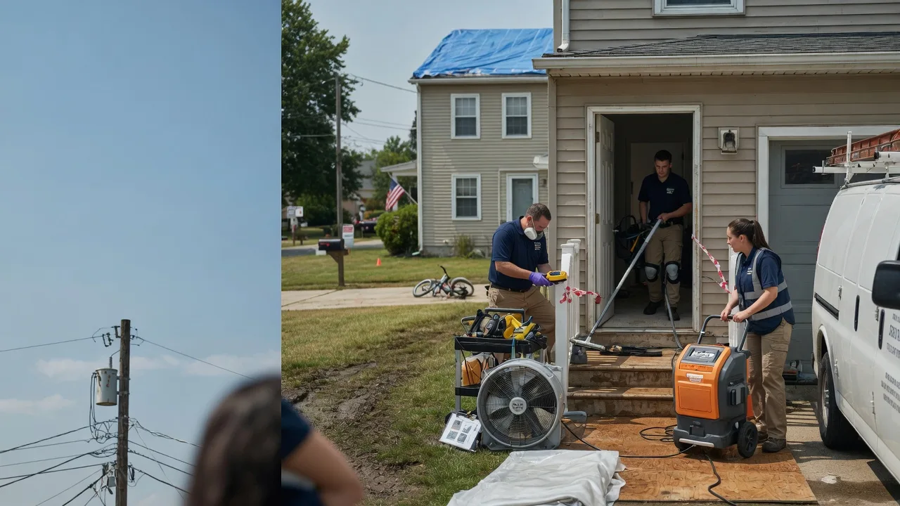 Water Damage Repair in Jim Falls, WI near me